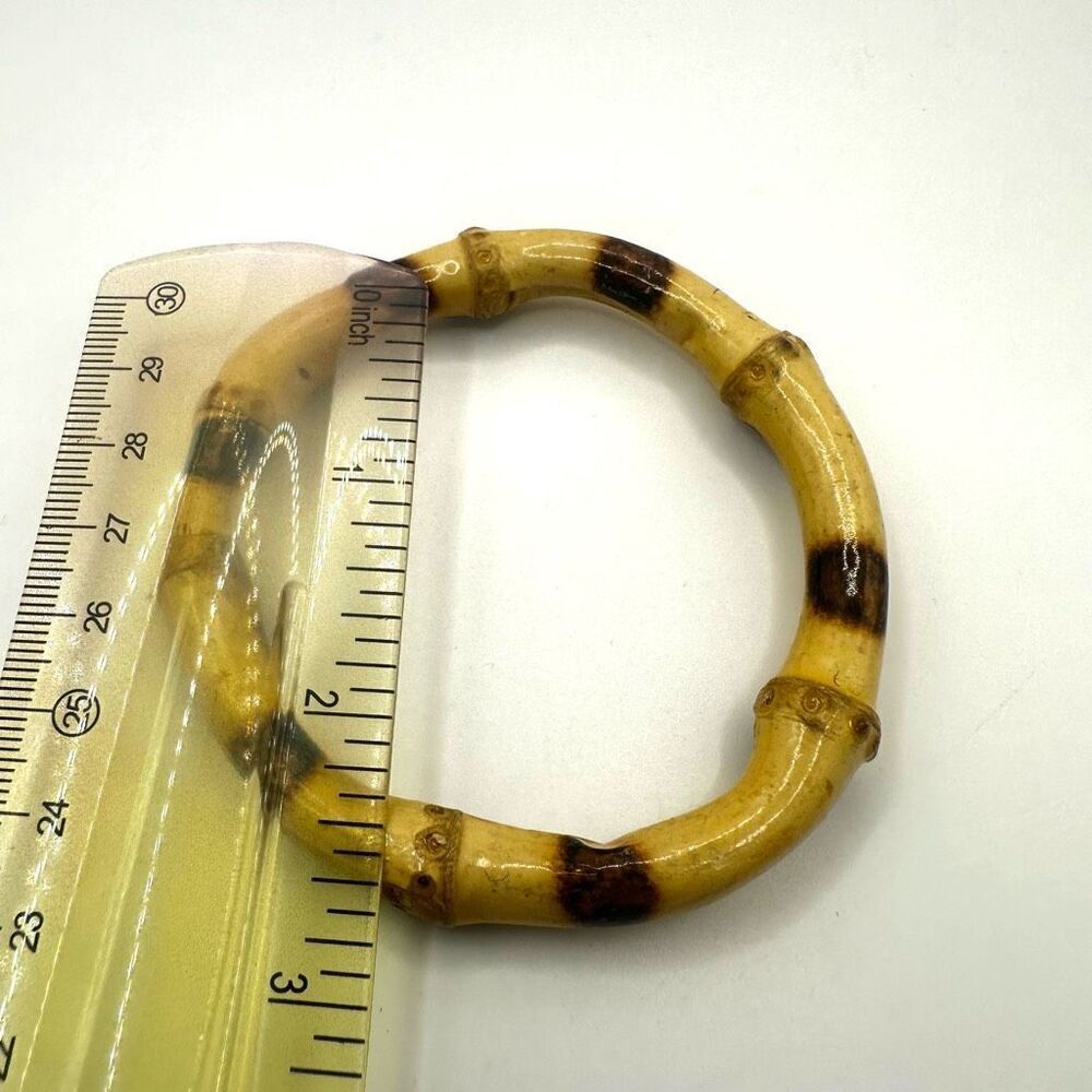 Bamboo bangle bracelet - Picture 3 of 6